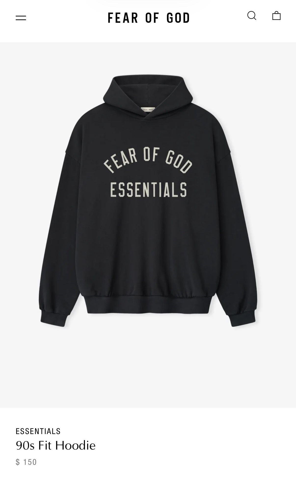 Essentials Authentic Hoodie