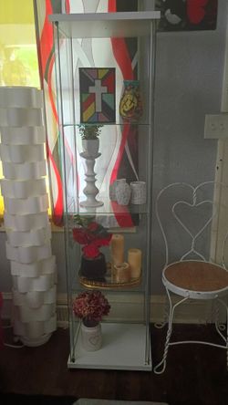Glass china cabinet