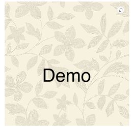 Mainstays Beige Dot Botanical Peel and Stick Wallpaper 31.2 SQ FT