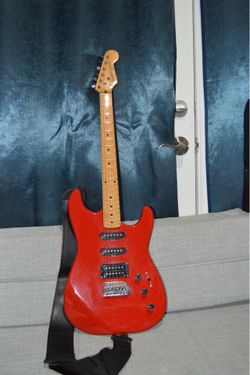 Squier Stratocaster II MIK 1(contact info removed) Vintage Electric Guitar – Made in Korea
