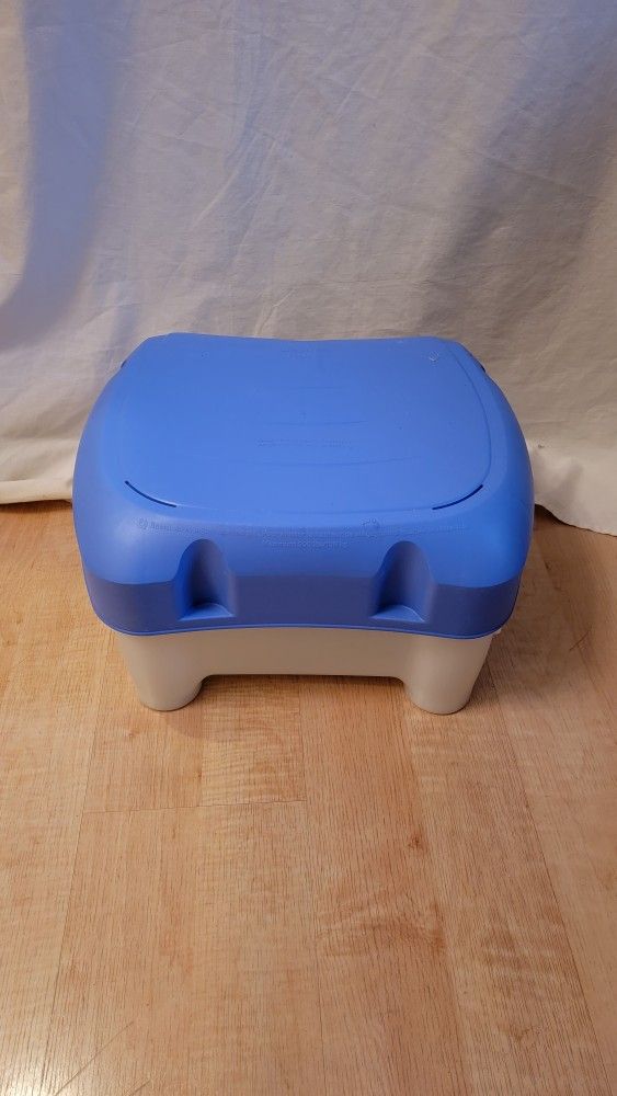 Child's Step Stool & Storage