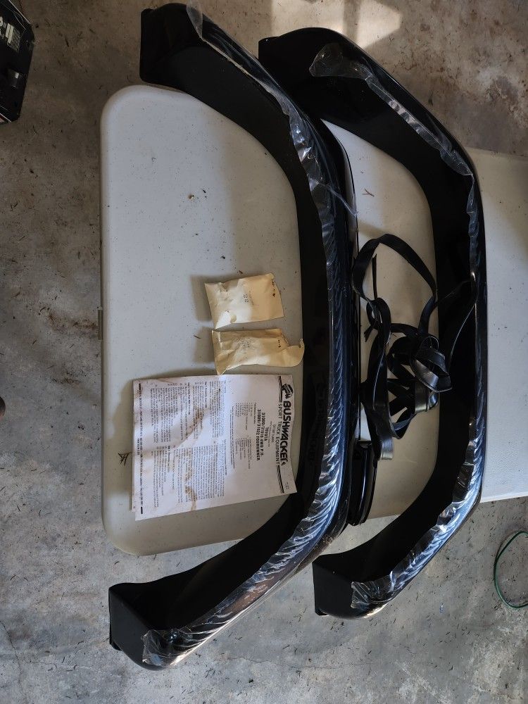 Bushwacker Fender Flares Rear Set 84 Toyota
