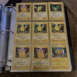 Pikachu Cards 
