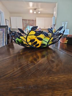 Large decor Bowl Metal
