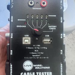 Cable Tester  $30 OBO 
