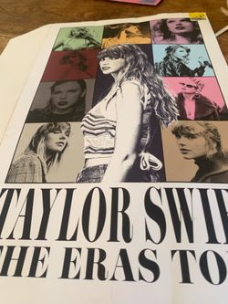 VIP Numbered Taylor Swift set of 4 posters.