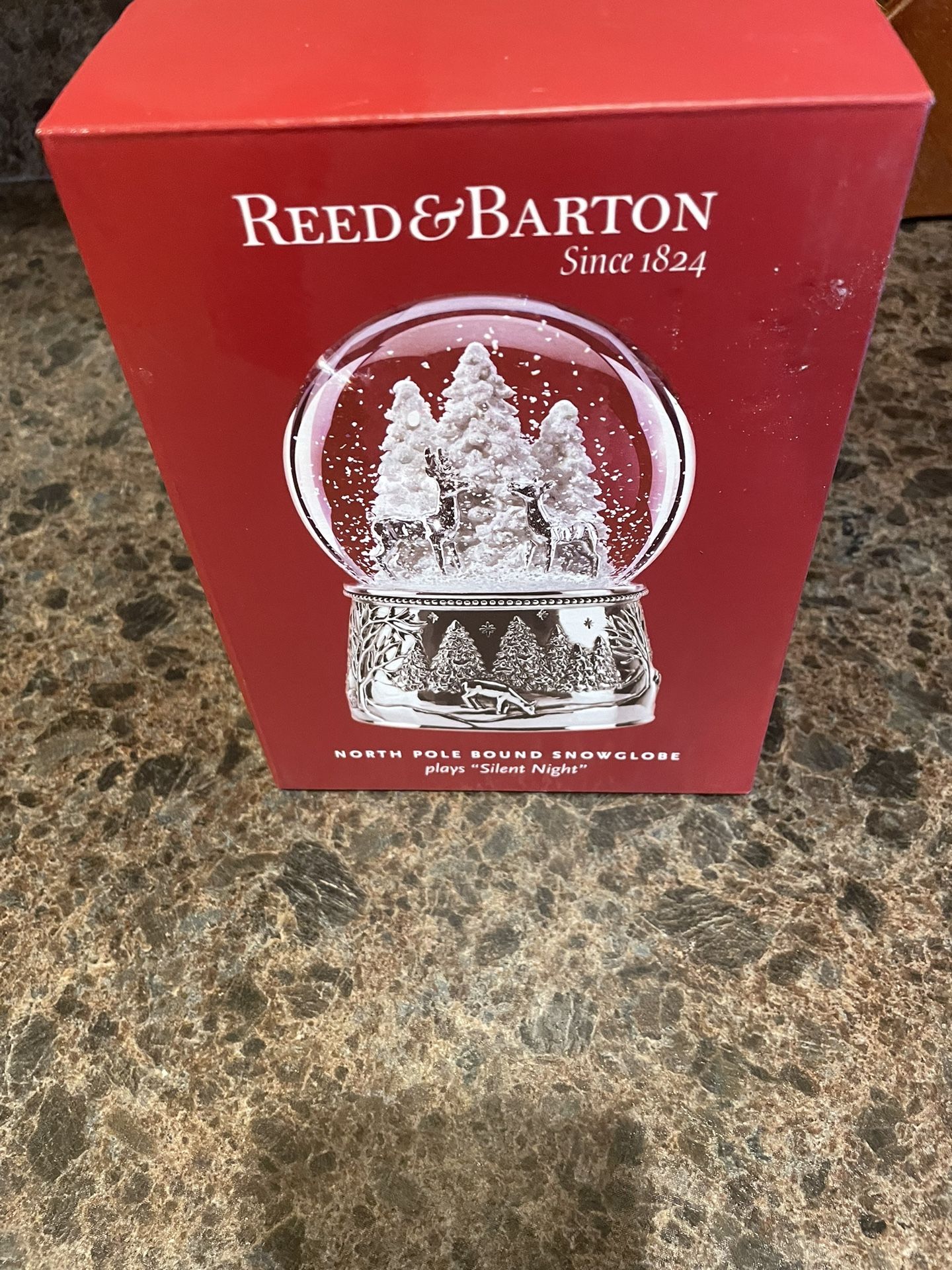 Reed & Barton North Pole Snowglobe