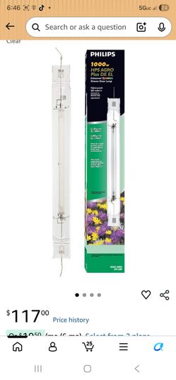 Philips 1000 w HPS AGRO plus DE EL