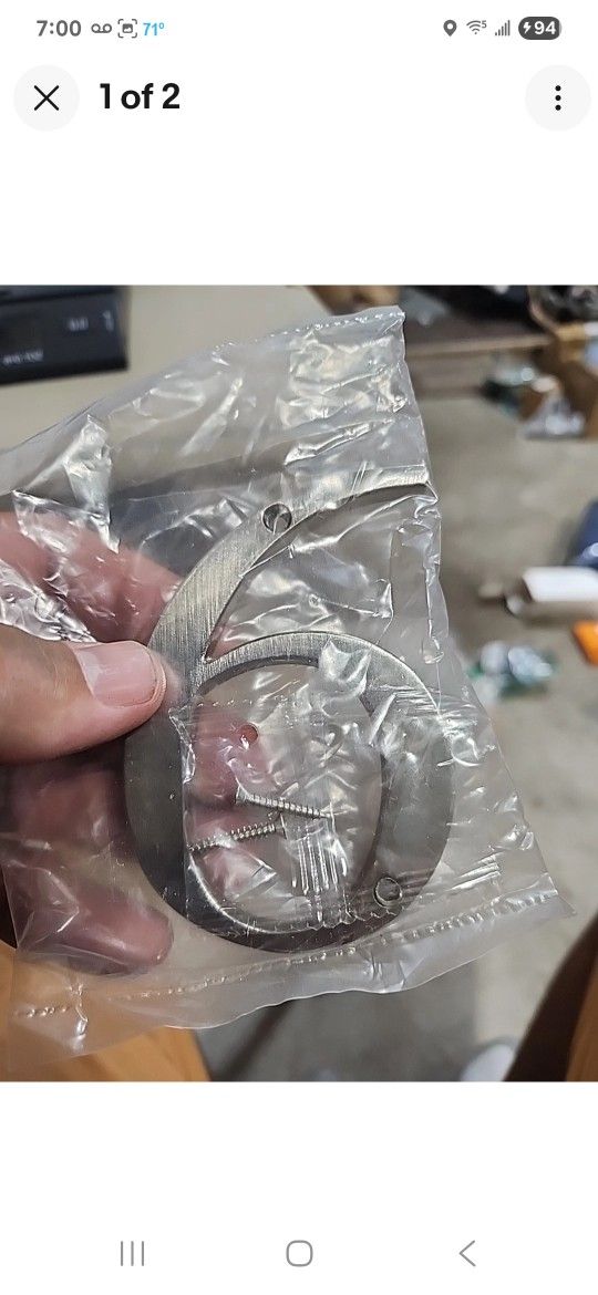 Number 6 Address Plate