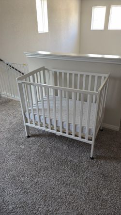 Delta children’s mini crib and mattress