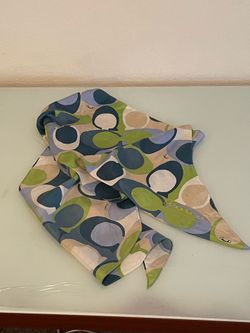 Vintage Coach scarf