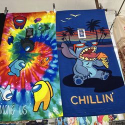 DISNEY TOWEL SHOWER BEACH POOL ADULT KIDS CHILDREN NEW GIFT 