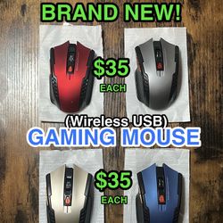 🖱️ Brand NEW Wireless 2.4G Gaming Mouses – USB 5 Button Gamer Mouse 🖱️