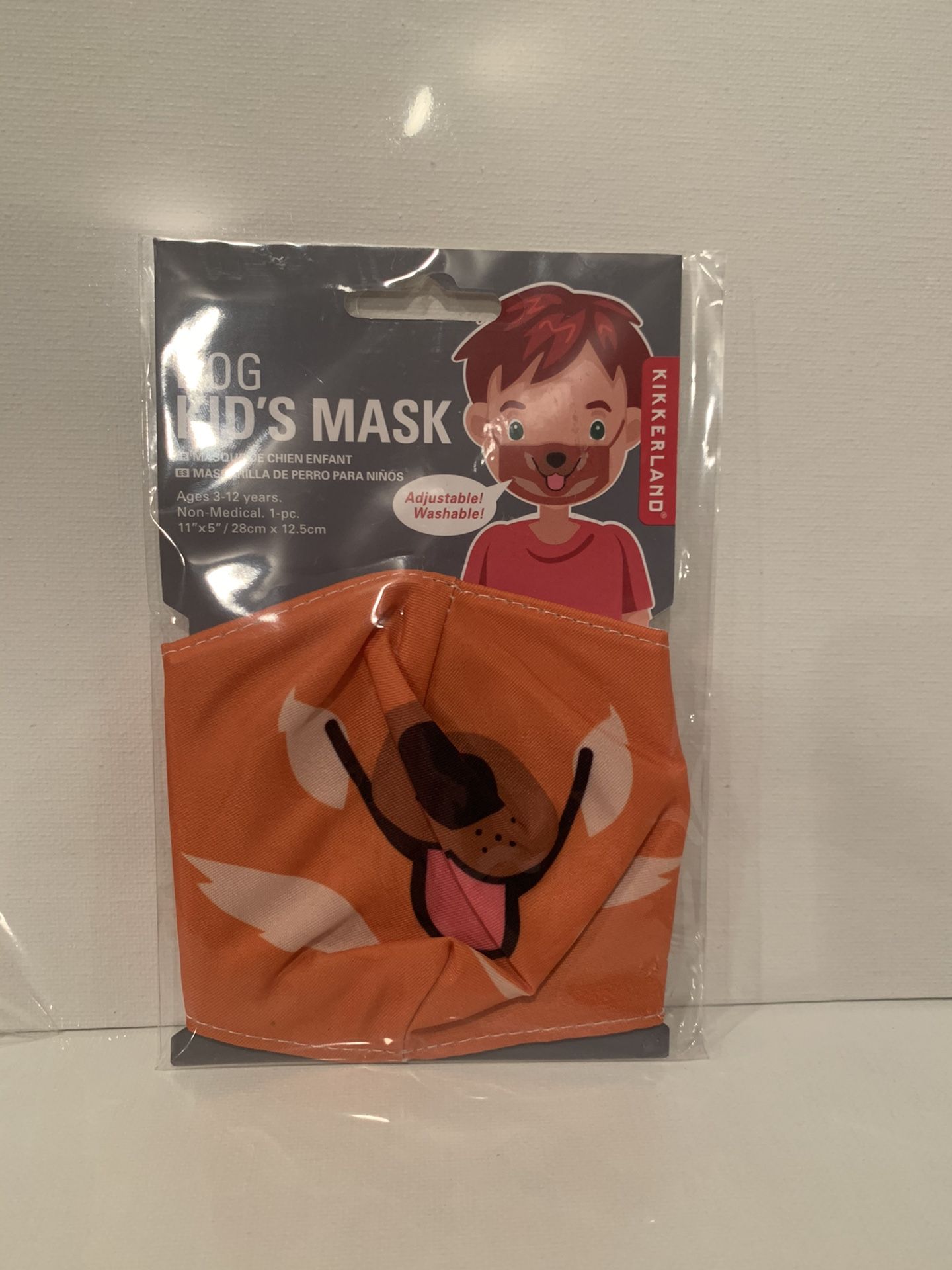 Dog Kid's mask for kids (Age:3-12)