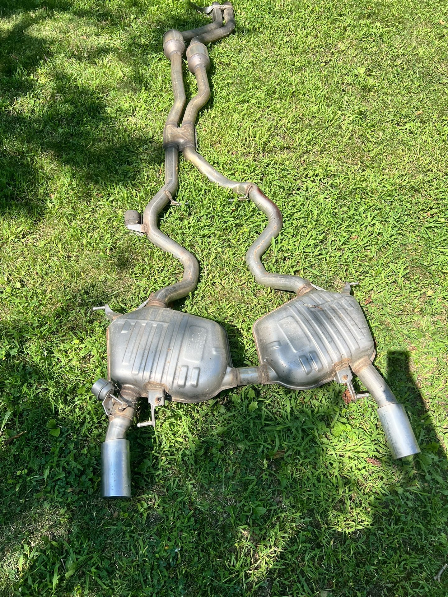 BMW dual exhaust for e92 coupe 335i