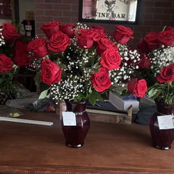 12 Long Stem Beautiful Fresh Red Roses Bouquet (3) 12 Hermoso ramo de rosas rojas frescas de tallo largo (3)