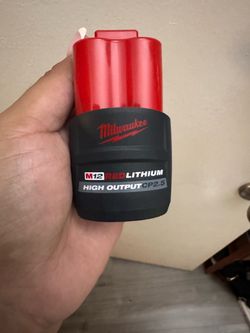 Milwaukee M12 2.5 High Output Battery