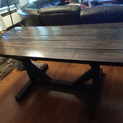 Dining Room Table L 72 Inches (6 ft), W 35 Inches, H 33 Inches