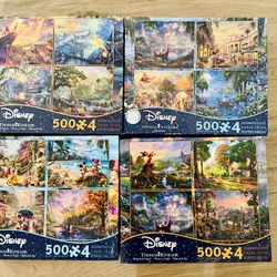 Disney puzzle 500pcs x 16