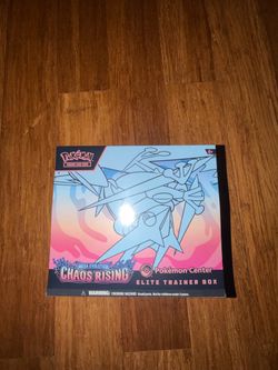 Chaos Rising Pokemon Center Elite Trainer Box