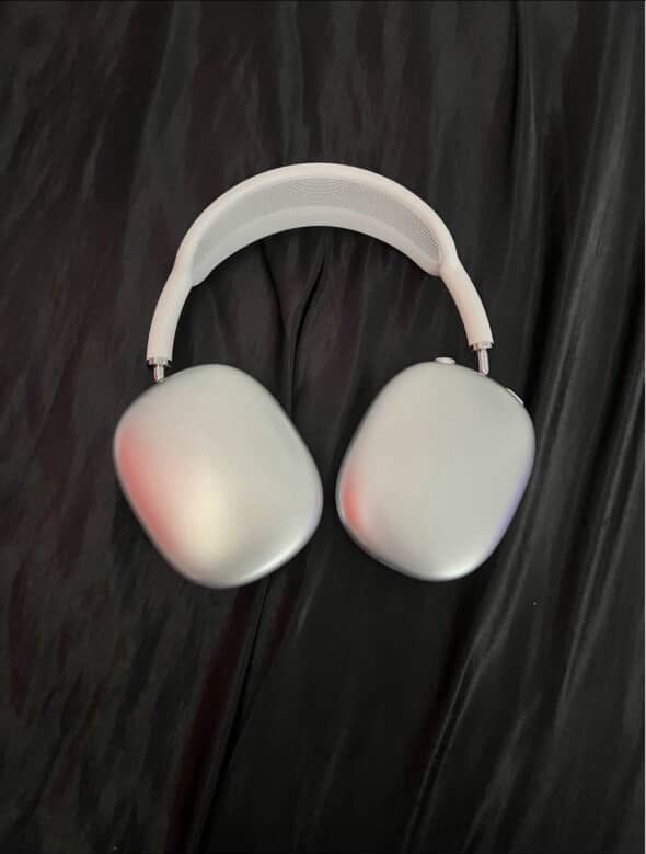 Silver Airpod Maxes 1:1 Quality + ANC