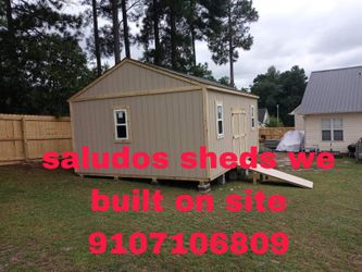 Salgado Sheds We Built On Site 