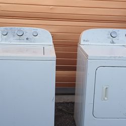 Matching Whirlpool Washer & Dryer