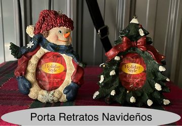 Porta Retratos Navideños.
