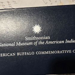 2001 Smithsonian National Museum of the American Indian American Buffalo Commemorative Coin