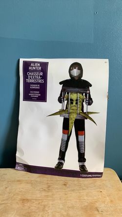 HALLOWEEN ALIEN HUNTER KIDS SIZE COSTUME