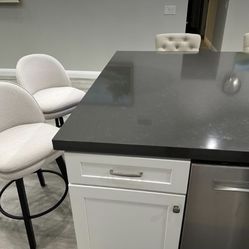 Bar Stool Height Chairs Set Of 2 