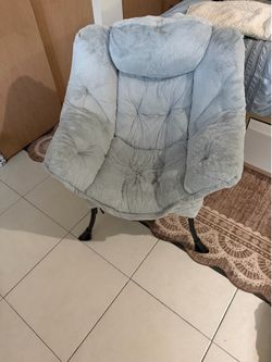 New comfy chair and foot rest