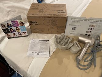 Shark Hair Blow Dryer HyperAIR Fast-Drying with IQ 2-in-1