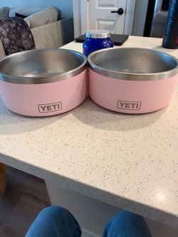 Yeti dog bowls
