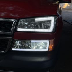 Cateye headlight trade for some black housing headlights 