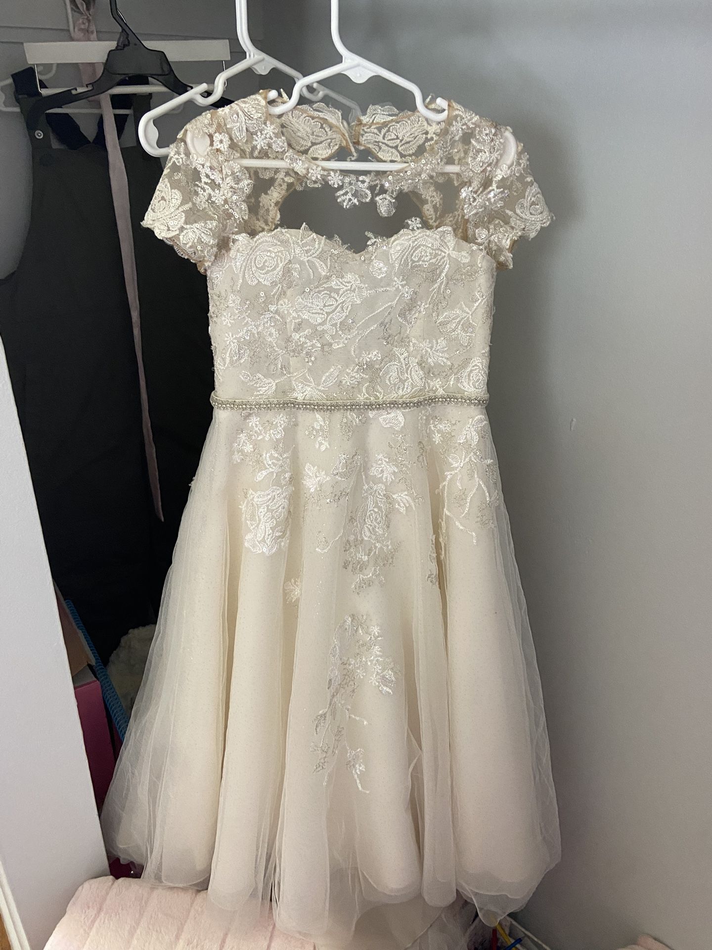 David’s Bridal Flower Girl Dress