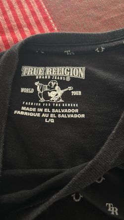 TRUE RELIGION SHIRT-LARGE $5