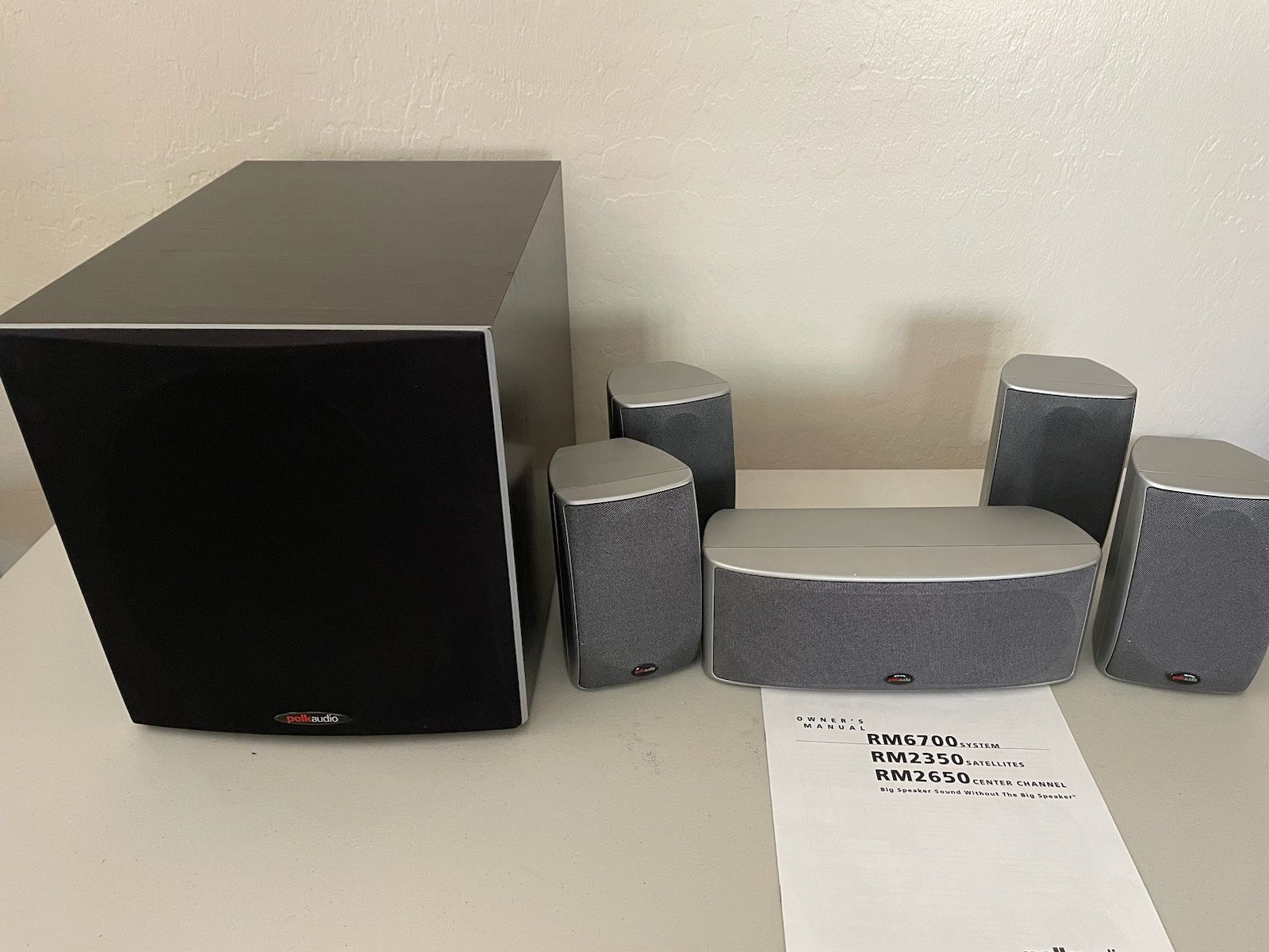 Polk Audio - RM6700 - Home Theater Surround Sound Speaker Set