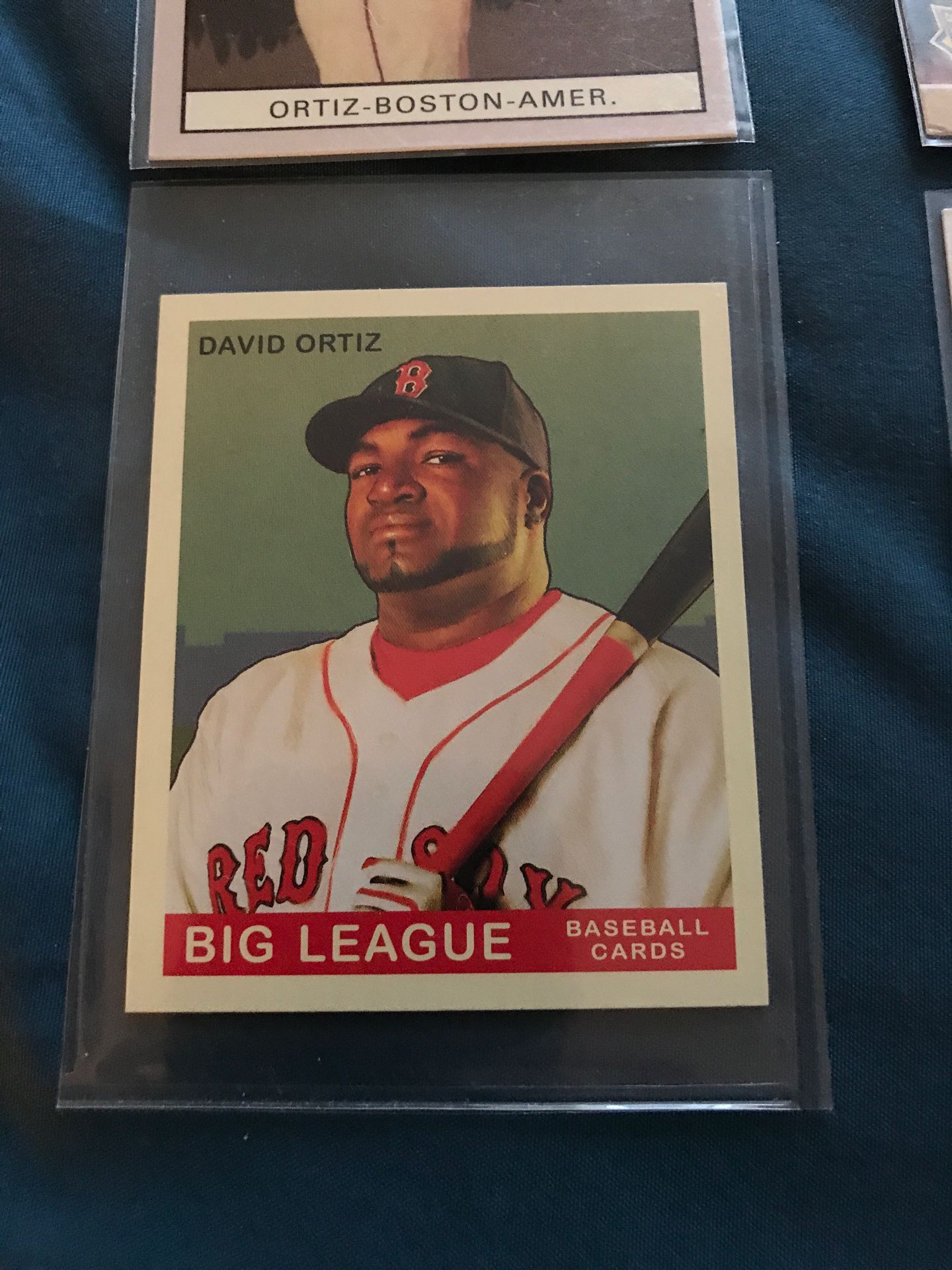 Lot of 7 David Ortiz cards