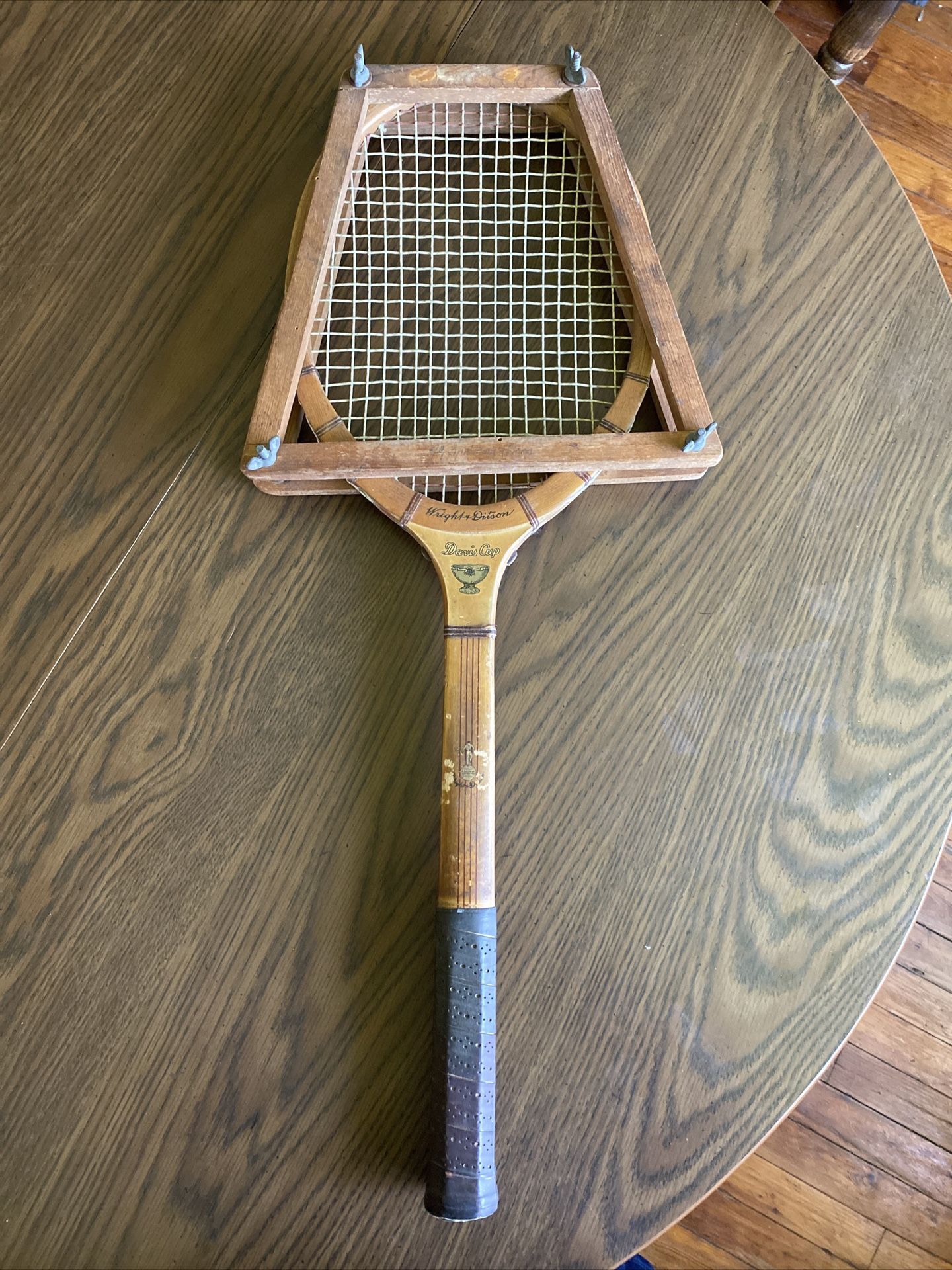 Vintage Wright And Ditson Davis Cup Tennis Racquet