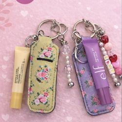 Lip  Balm Keychain Set