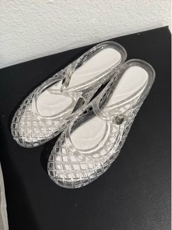 Brand new transparent slides, size 6.