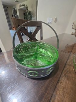 Depression Ware Candy Dish