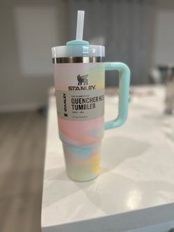 Stanley 30oz~ warm serene brushstrokes (new/never used)