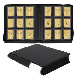 Aokna Toploader Card Binder 360 Toploaders 9 Pockets For 3 X4 Cards 