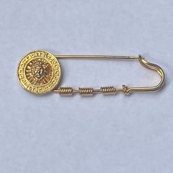 VERSACE MUDUSA SAFETY PIN