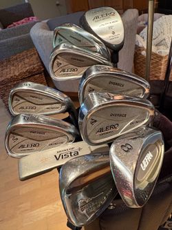 Nice Set of Ladies Golf Clubs with Stand Bag
