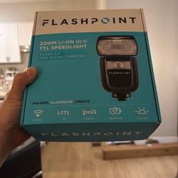 2x Flashpoint Flash (Built In Transceivers) For Nikon Or Sony