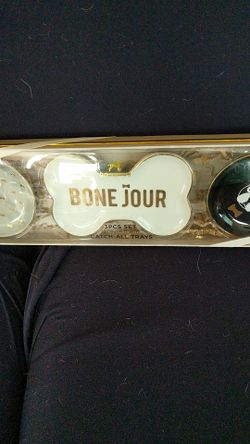 Bone Jour dog trays