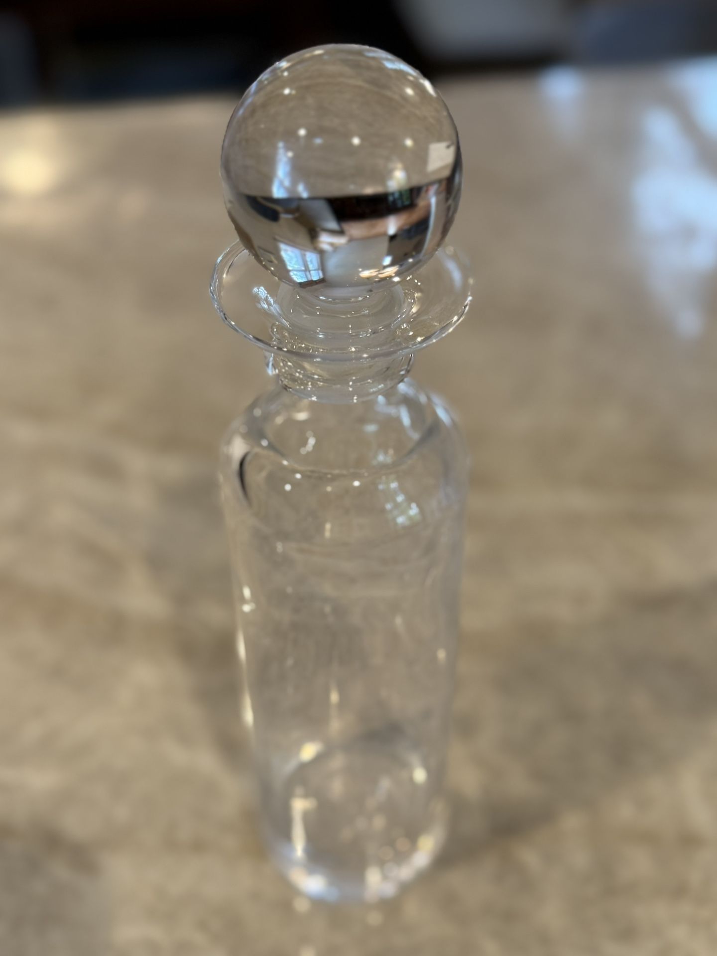 Simon Pearce Orleans Glass Decanter